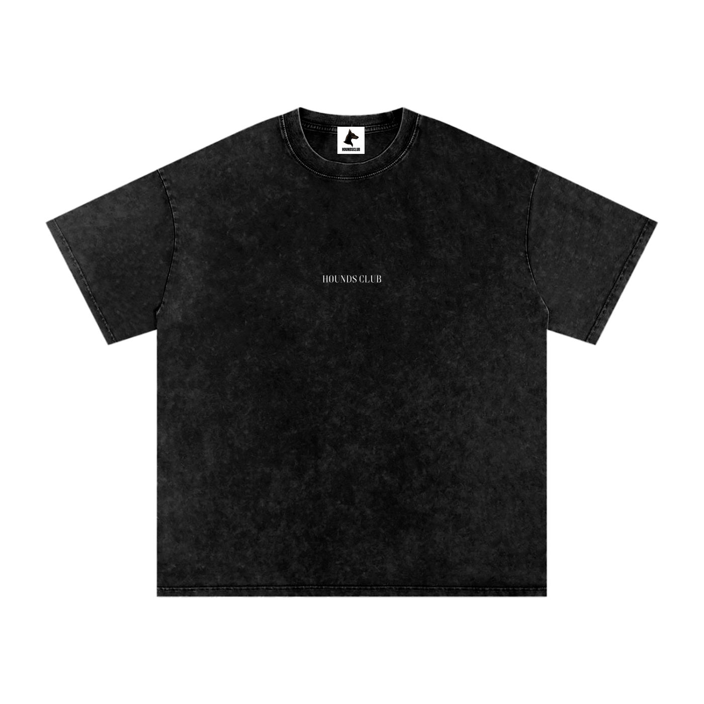 B&W2Back(Snow Washed Oversized Cotton T-Shirt)