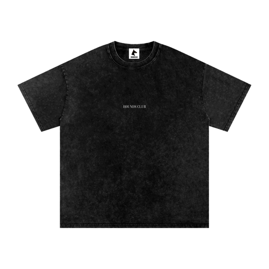 B&W2Back(Snow Washed Oversized Cotton T-Shirt)
